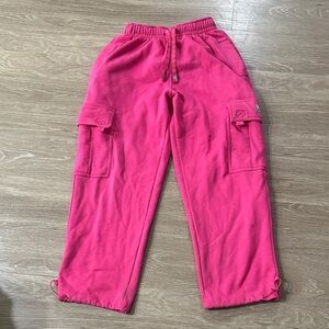 Pink pro club cargo pants